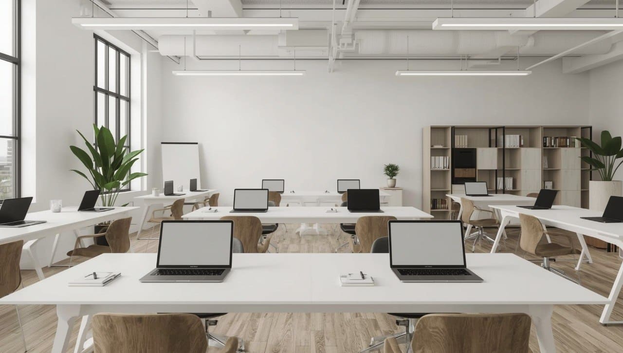 Marketing office without people