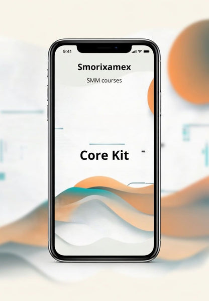 Mockup course 'Core Kit' on phone