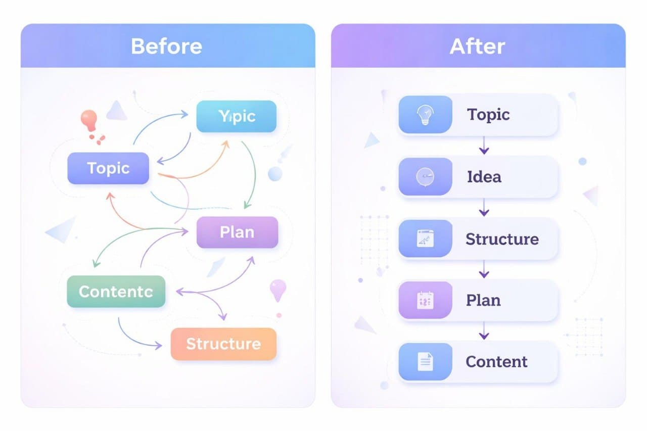 Before/After diagram about SMM