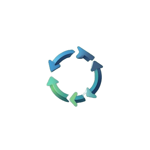 Icon circle of arrows