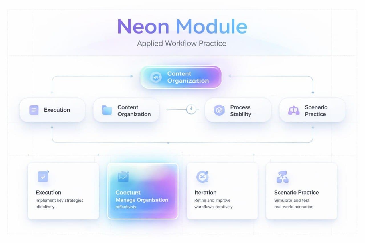 Neon Module infographic
